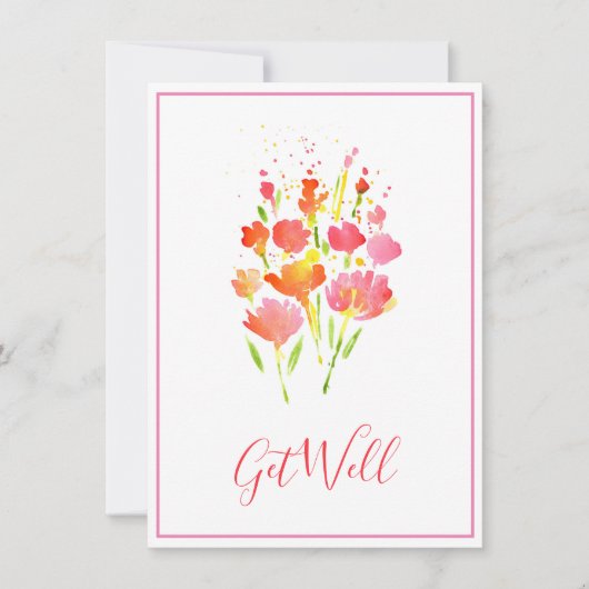 Abstracte Bouquet van Bloemen (Voorkant)