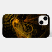 Abstracte breukkunst Case-Mate iPhone case (Achterkant (horizontaal))
