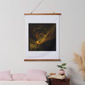 Abstracte breukkunst hangend wandkleed (Slaapkamer)