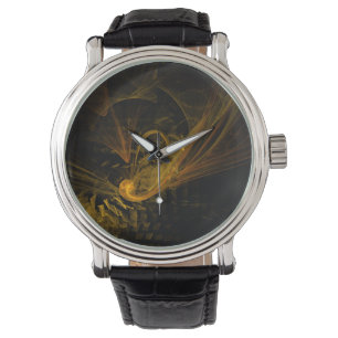 Abstracte breukkunst horloge