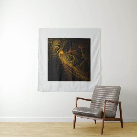 Abstracte breukkunst wandkleed (In Situ (horizontaal))