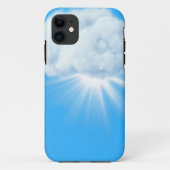 Abstracte Bright Cloud & Sun iPhone-hoesje Case-Mate iPhone Case (Achterkant)
