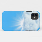 Abstracte Bright Cloud & Sun iPhone-hoesje Case-Mate iPhone Case (Achterkant (horizontaal))