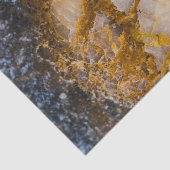 Abstracte bronzen witte mineraalsteen textuur tissuepapier (Detail)