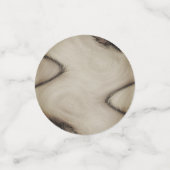 Abstracte Brown Hues Impression Confetti (Kleine voorkant)