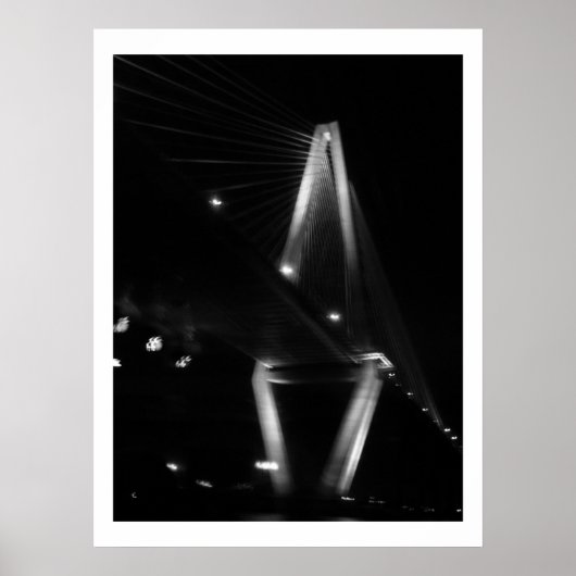 Abstracte brug poster (Voorkant)