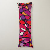 Abstracte buis lichaamskussen (Voorkant Verticaal)