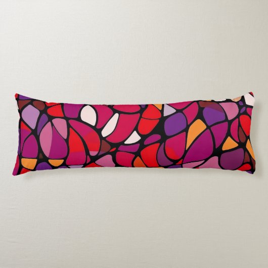 Abstracte buis lichaamskussen (Voorkant)