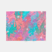 Abstracte buitenruimteillustratie | Fleece Deken (Voorkant (Horizontaal))