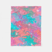 Abstracte buitenruimteillustratie | Fleece Deken (Voorkant)