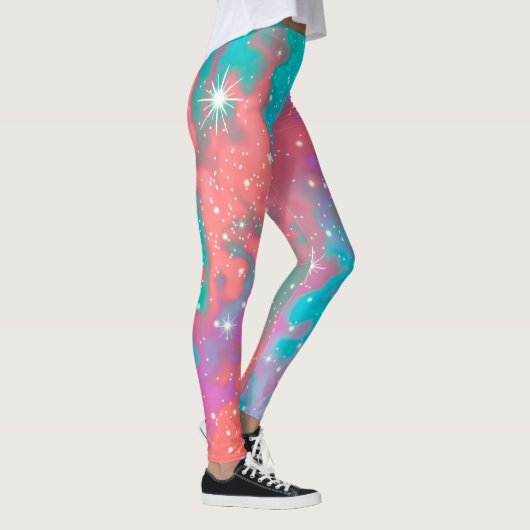 Abstracte buitenruimteillustratie | Leggings (Rechts)