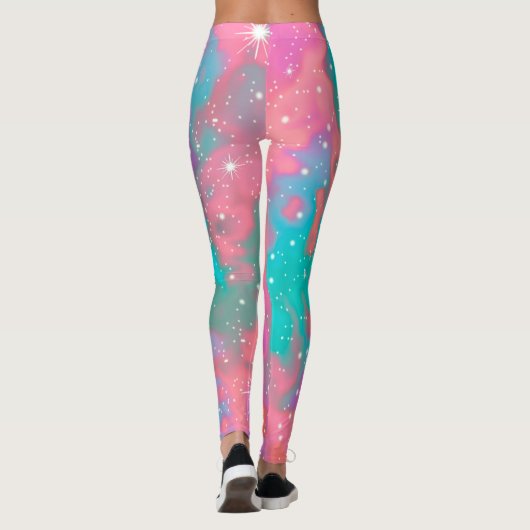 Abstracte buitenruimteillustratie | Leggings (Achterkant)