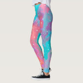 Abstracte buitenruimteillustratie | Leggings (Links)