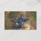 Abstracte buitenruimteverf, Visitekaartje (Achterkant)