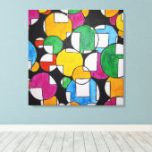 Abstracte bundelcanvas afdrukken (Insitu (Houten vloer))