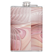 Abstracte Butterfly Colorful Fantasy Fractal Art Heupfles (Achterkant)