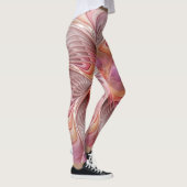 Abstracte Butterfly Colorful Fantasy Fractal Art Leggings (Rechts)