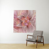 Abstracte Butterfly Colorful Fantasy Fractal Art Wandkleed (In Situ (horizontaal))