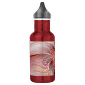 Abstracte Butterfly Colorful Fantasy Fractal Art Waterfles (Links)