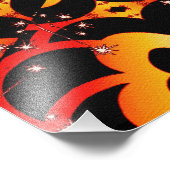 Abstracte Butterfly heARTs Foto Foto Afdruk (Hoek)