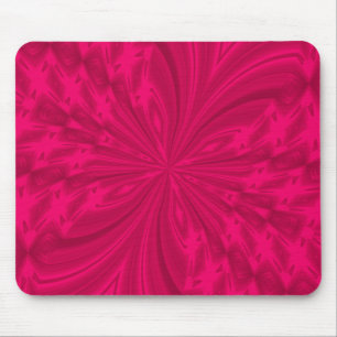 Abstracte Butterfly Raspberry roze MOUSEPAD Muismat
