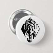 Abstracte Button Ganesh (Voorkant /achterkant)