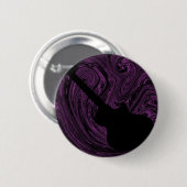 Abstracte Button gitaar, Paars (Voorkant /achterkant)
