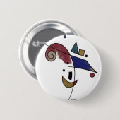 Abstracte Button Venedig (Voorkant /achterkant)