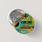 Abstracte Button voor het schilderen van Vartali-r (Voorkant /achterkant)