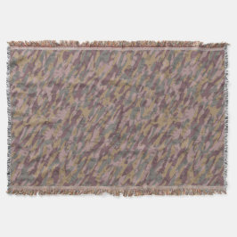 abstracte camouflage deken