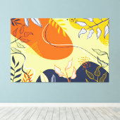 Abstracte canvas afdrukken (Insitu (Houten vloer))