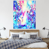 Abstracte Canvas Art Afdruk (Insitu (Slaapkamer))