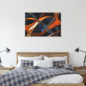 Abstracte canvas wandkunst (Insitu (Slaapkamer))