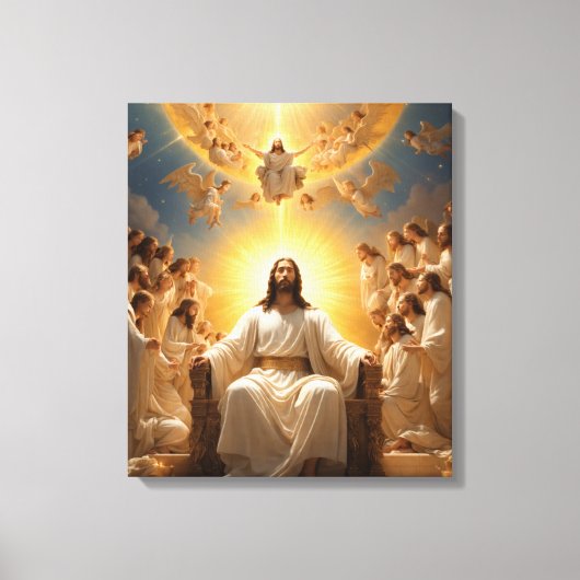 "Abstracte canvasprint - Moderne wanddecoratie" Canvas Afdruk (Voorkant)