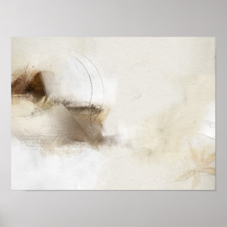 Abstracte Carab 33 Poster