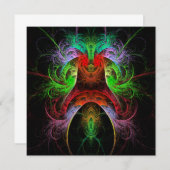 Abstracte carnaval (Voorkant / Achterkant)