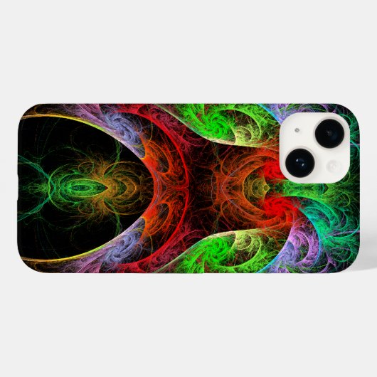 Abstracte carnaval Case-Mate iPhone case (Achterkant (horizontaal))