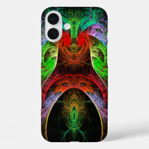 Abstracte carnaval iPhone 16 plus hoesje