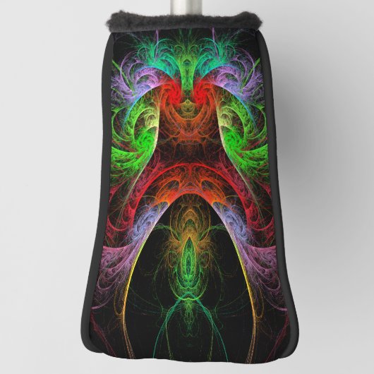 Abstracte carnaval golfheadcover (Draai 90)