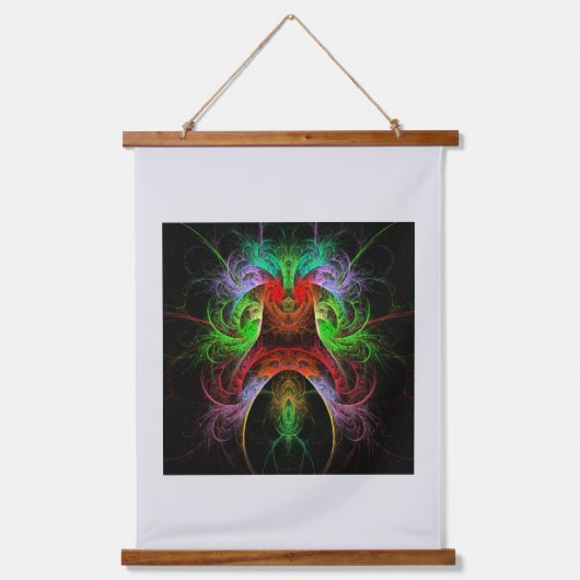 Abstracte carnaval hangend wandkleed (Voorkant)