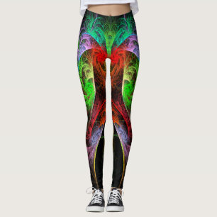 Abstracte carnaval leggings