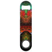 Abstracte carnaval speed flessenopener (Voorkant)