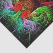 Abstracte carnaval tissuepapier (Detail)