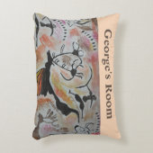 Abstracte cave Art Accent Kussen (Voorkant(Verticaal))