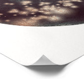 Abstracte Celestial Moon Art Poster (Hoek)