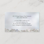 Abstracte cellen - moeder van Pearl Visitekaartje (Achterkant)