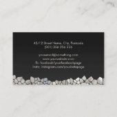 Abstracte cellen - moeder van Pearl Visitekaartje (Achterkant)