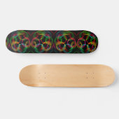 Abstracte cellen skateboard (Horizontaal)