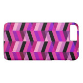 Abstracte chevron/visgraat | Paars & Violet Case-Mate iPhone Case (Achterkant (Horizontaal))