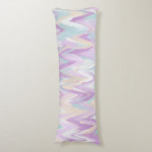 Abstracte Chevrons Lichaamskussen (Voorkant Verticaal)